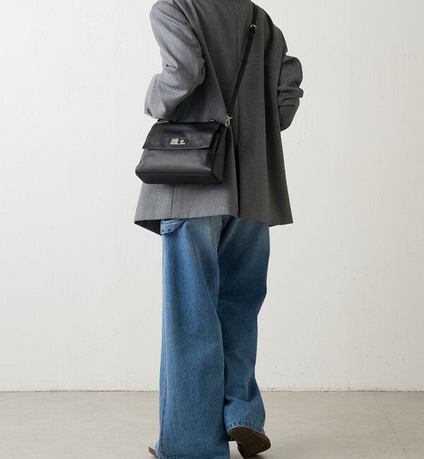  「《@__sereko.r__企画》ソフトレザーフラップミニトートバッグ」|トートバッグ|