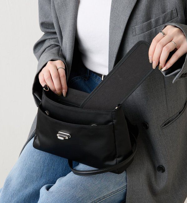  「《@__sereko.r__企画》クラウズナイロンフラップミニトートバッグ」|トートバッグ|