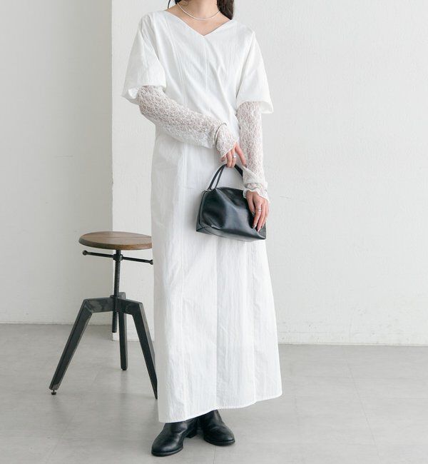  「パフレーススリーブワンピース」|ワンピース|