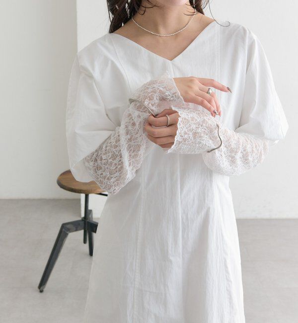  「パフレーススリーブワンピース」|ワンピース|