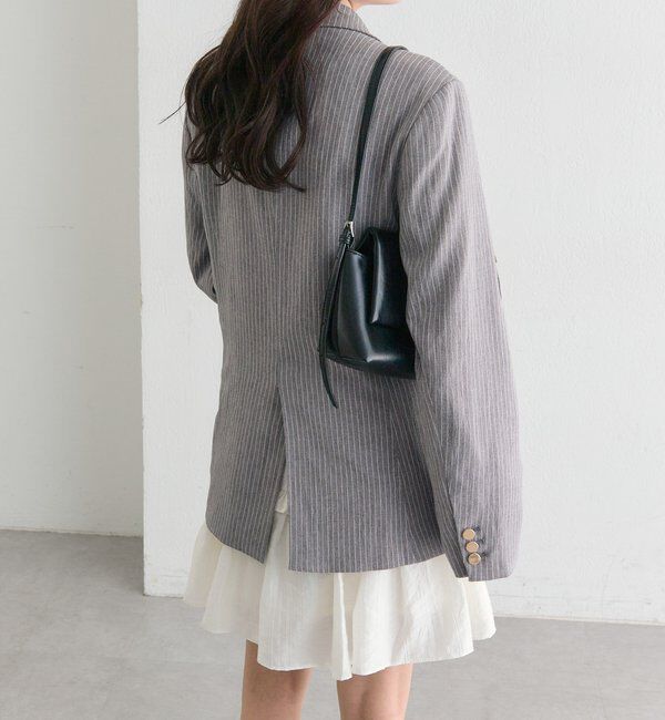  「ストライプテーラードジャケット」|テーラードジャケット|