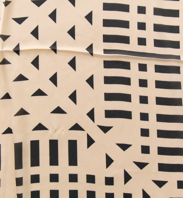  「ジオメトリック柄 スカーフ」|バンダナ・スカーフ|