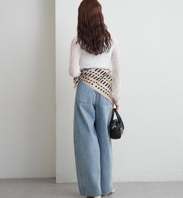  「ジオメトリック柄 スカーフ」|バンダナ・スカーフ|