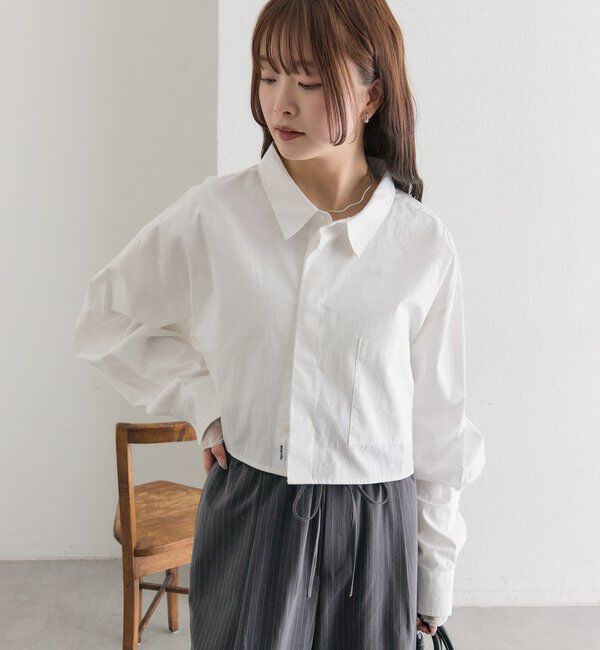  「ワイドショートシャツ」|シャツ・ブラウス|