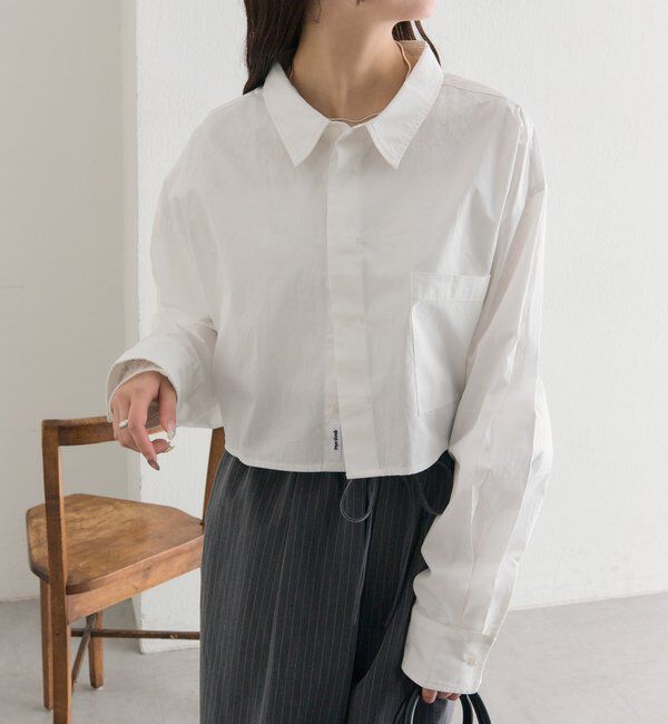  「ワイドショートシャツ」|シャツ・ブラウス|