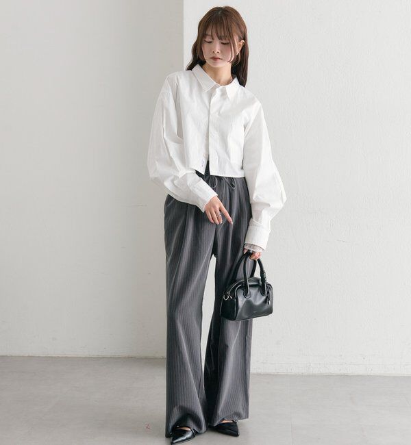  「ワイドショートシャツ」|シャツ・ブラウス|