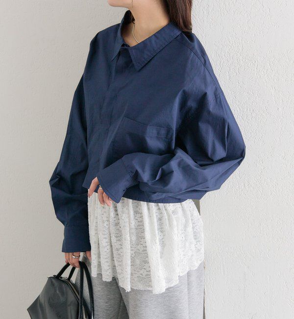 「ワイドショートシャツ」|シャツ・ブラウス|