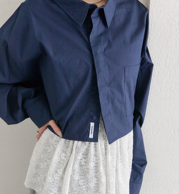  「ワイドショートシャツ」|シャツ・ブラウス|