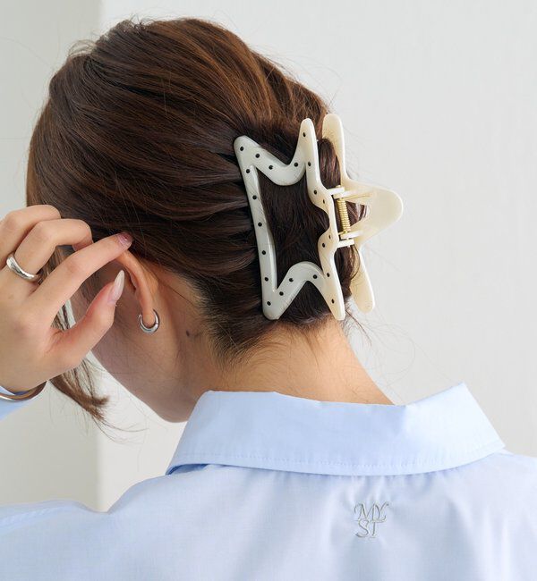  「ドットモチーフヘアクリップ」|その他|