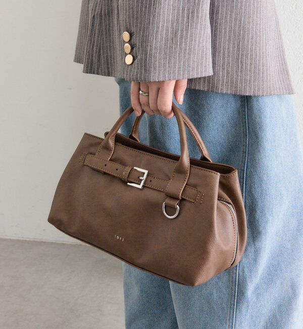  「loti ベルト付きボストンバッグ」|トートバッグ|