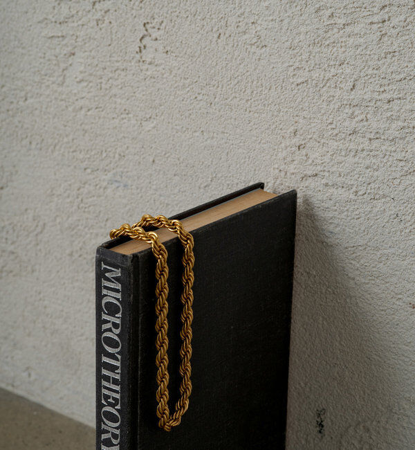  「【GALENA/ガレナ】ツイストネックレス」|リング|