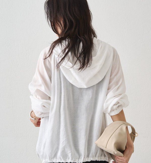  「シアーZIPパーカー」|ブルゾン・スタジャン|