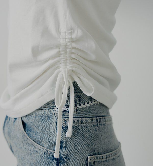  「ラインストーンロゴロンT」|Tシャツ・カットソー|