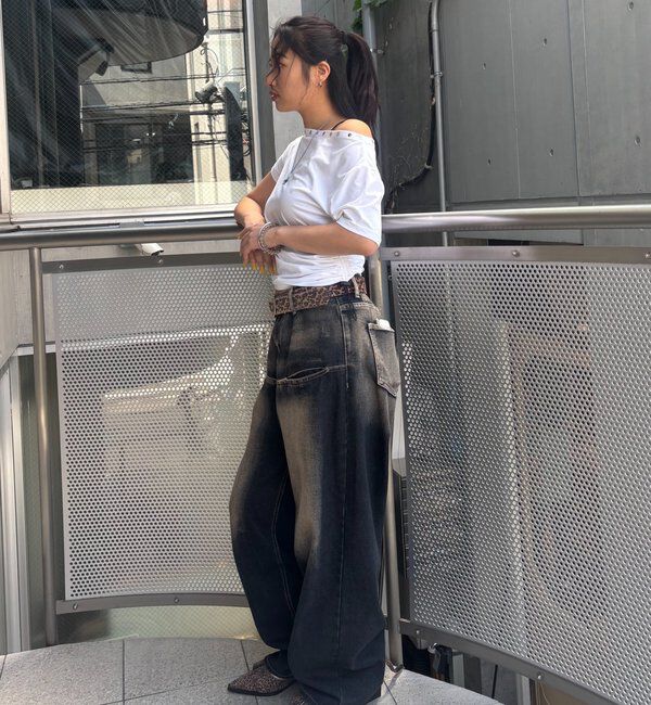  「【HiNT】 BELT STRAP MULE PUMPS」|パンプス|