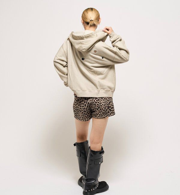 「EYELET ZIP HOODIE」|パーカー|