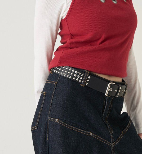  「STAR STUDDED BELT」|ベルト|