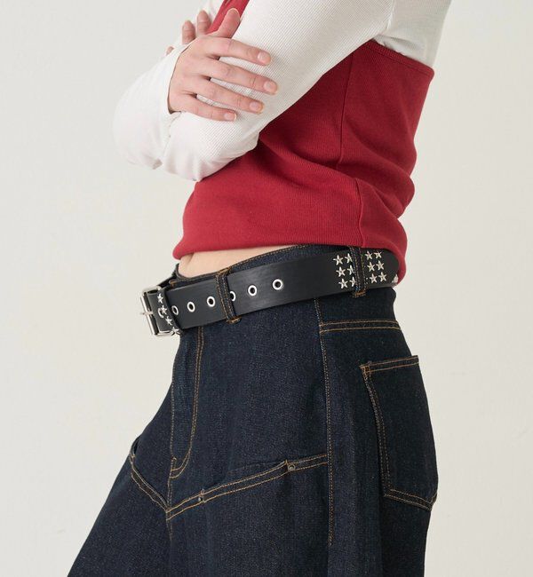  「STAR STUDDED BELT」|ベルト|