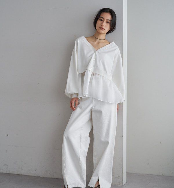  「【26SS予約】シアードッキングカーディガン」|カーディガン|