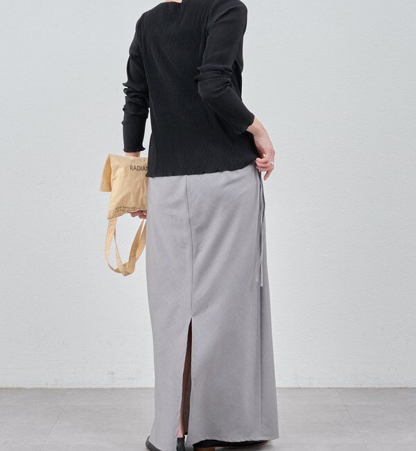  「【26SS予約】サイドギャザースカート」|スカート|