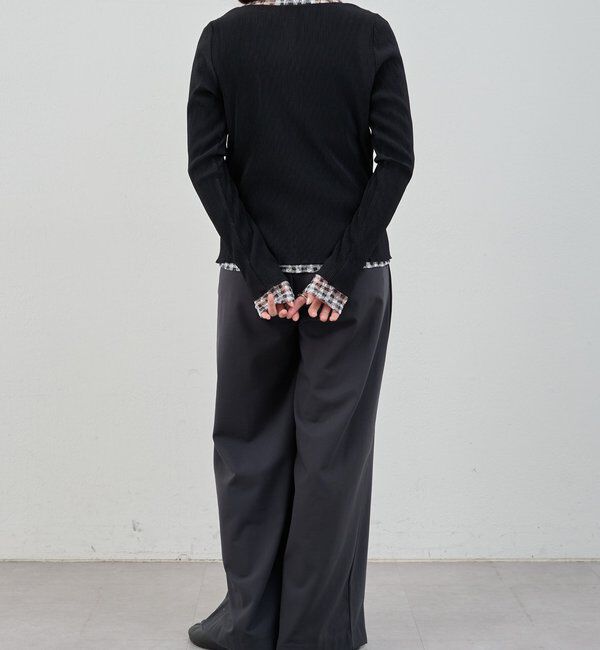  「【26SS予約】プリーツカーディガン」|シャツ・ブラウス|