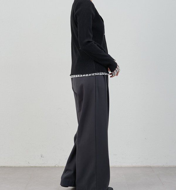  「【26SS予約】プリーツカーディガン」|シャツ・ブラウス|