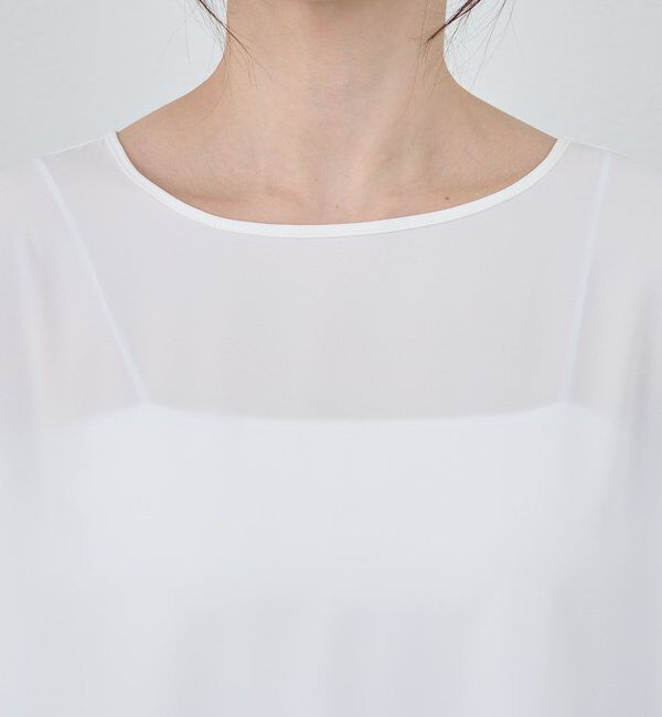  「【26SS予約】サイドスリットブラウス」|シャツ・ブラウス|