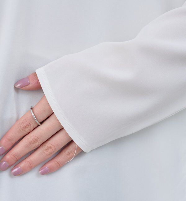  「【26SS予約】サイドスリットブラウス」|シャツ・ブラウス|