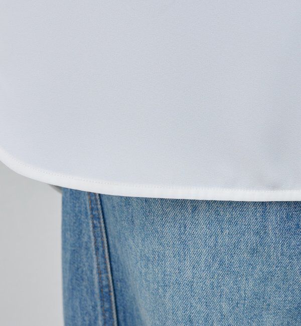  「【26SS予約】サイドスリットブラウス」|シャツ・ブラウス|