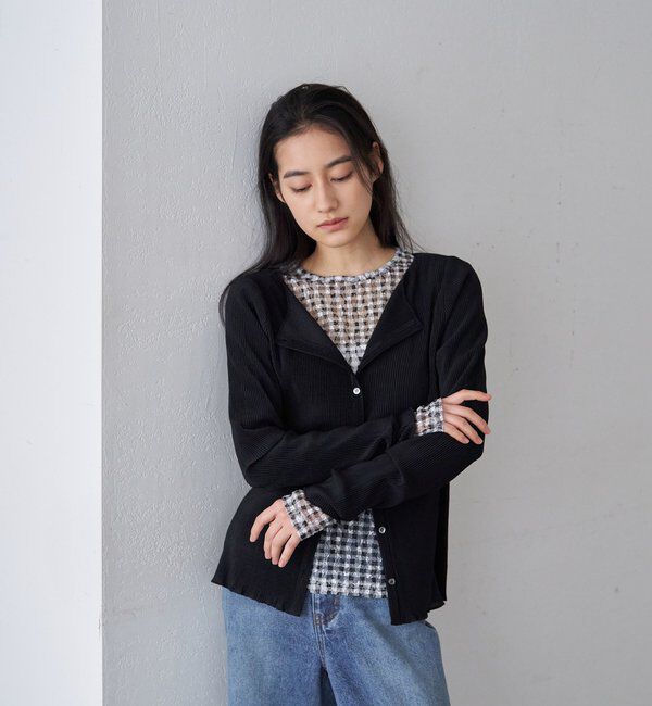  「【26SS予約】レースチェックプルオーバー」|Tシャツ・カットソー|