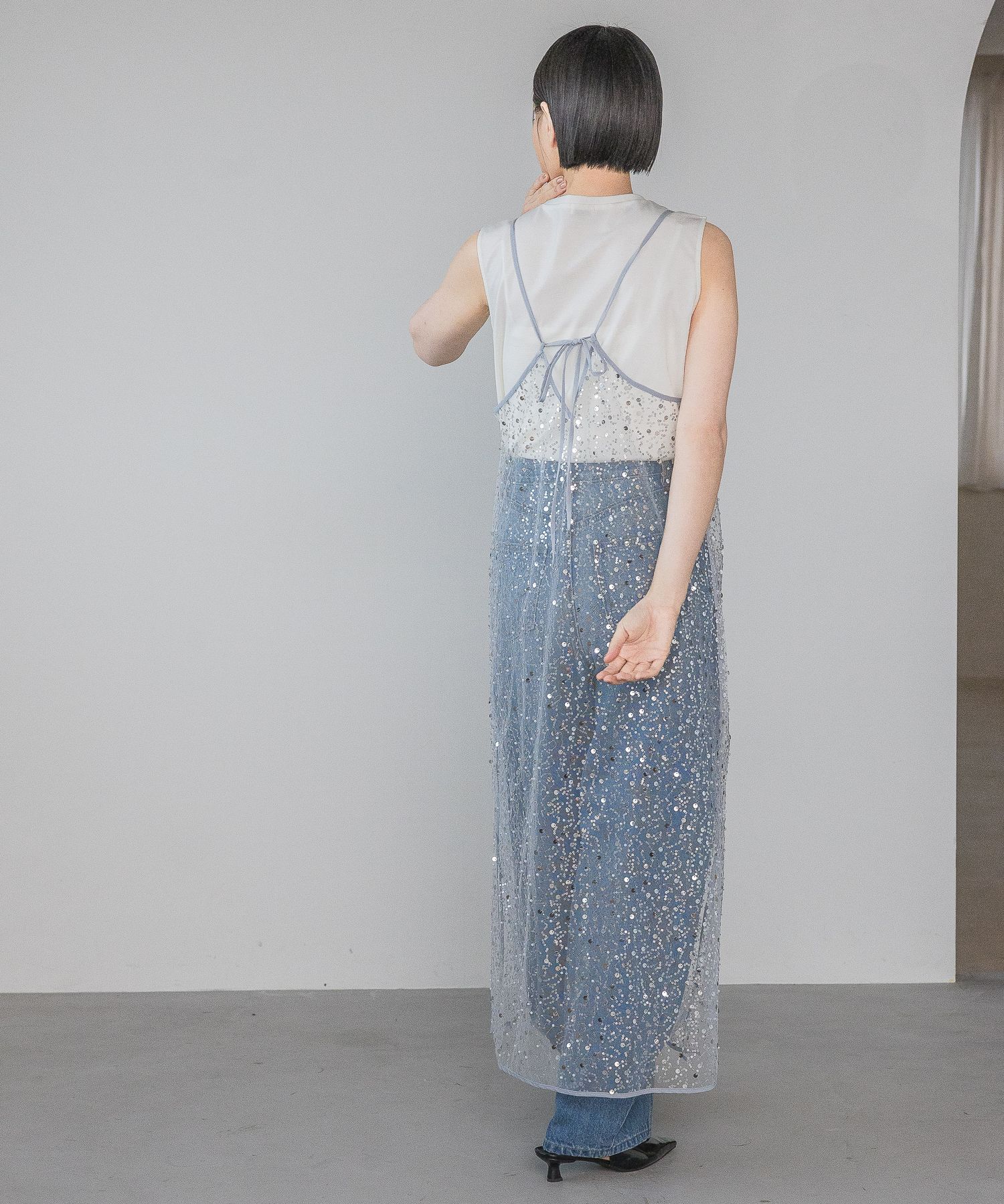 A part by 「Apbコクーンデニムパンツ」|デニム|