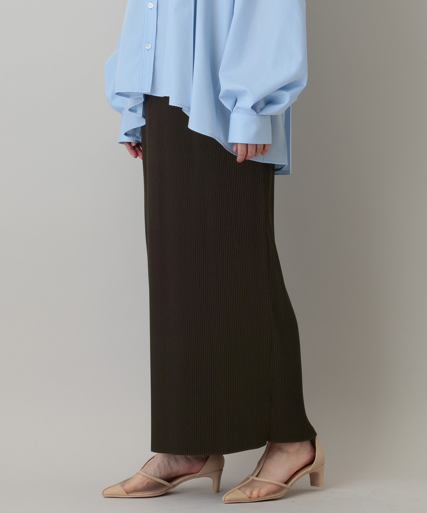 A part by 「【新色追加】プリーツイージータイトスカート2」|スカート|