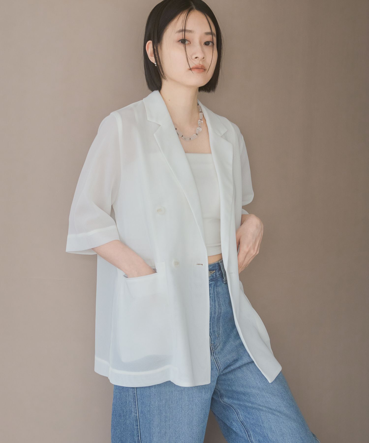 A part by 「メッシュWジャケット」|その他|