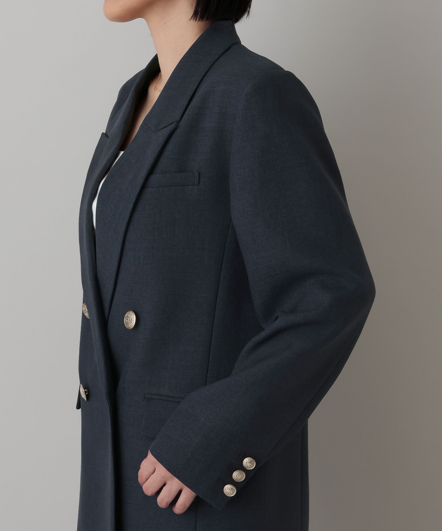A part by 「【セットアップ着用可能】LNTテーラードジャケット」|テーラードジャケット|