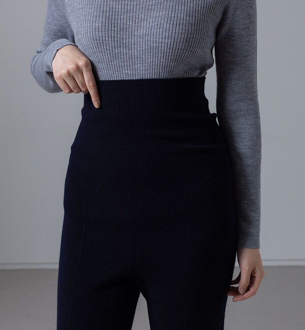 collex「【セットアップ対応】ファインウールニットパンツ」|ニット・セーター|