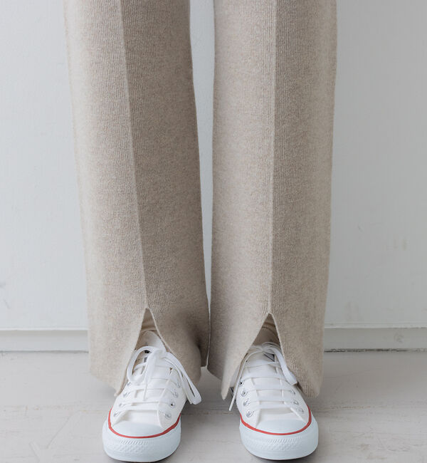 collex「【セットアップ対応】ファインウールニットパンツ」|ニット・セーター|