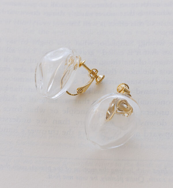 collex「【別注】【HARIO Lampwork Factory】イヤリングサンストーン」|ピアス|
