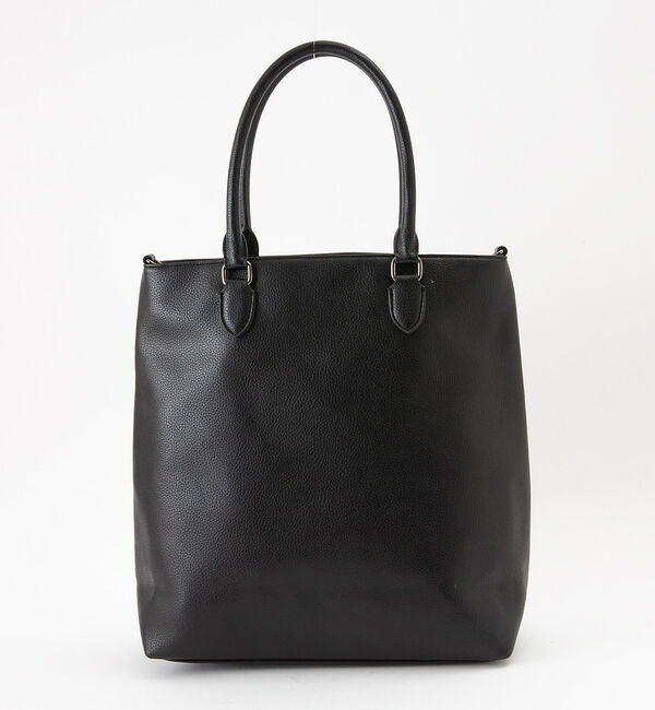 ABAHOUSE「【WEB別注】シボレザー 縦型 2WAY トートバッグ」|トートバッグ|