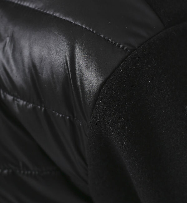 ABAHOUSE「【パデット&times;メルトン】スポーティー フード ブルゾン」|ブルゾン・スタジャン|