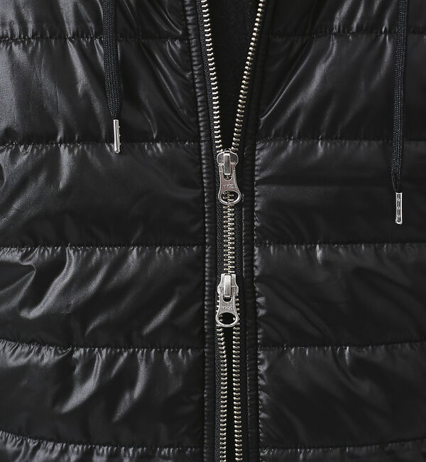 ABAHOUSE「【パデット&times;メルトン】スポーティー フード ブルゾン」|ブルゾン・スタジャン|