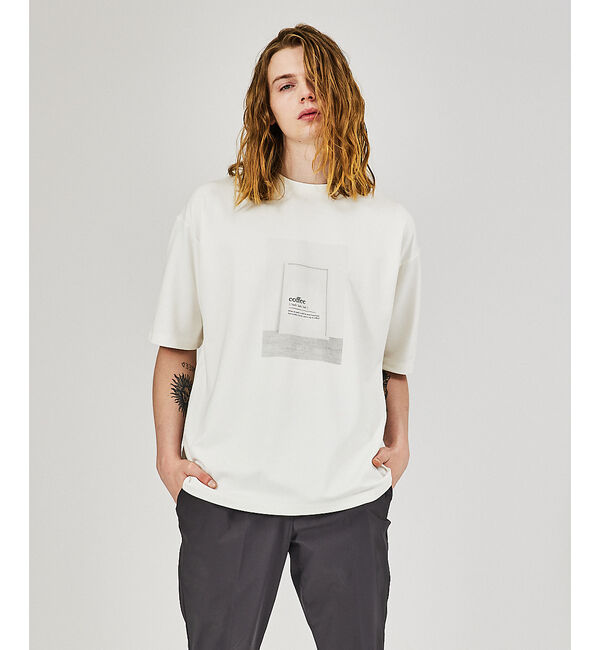 ABAHOUSE「【AH ABAHOUSE】ポンチ フォトプリントTシャツ」|Tシャツ・カットソー|ホワイト系その他3