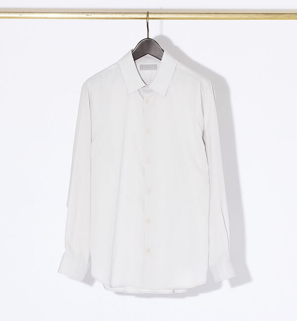 ABAHOUSE「【Air Hole Stretch】エアリー レギュラーカラー シャツ」|シャツ・ブラウス|ホワイト