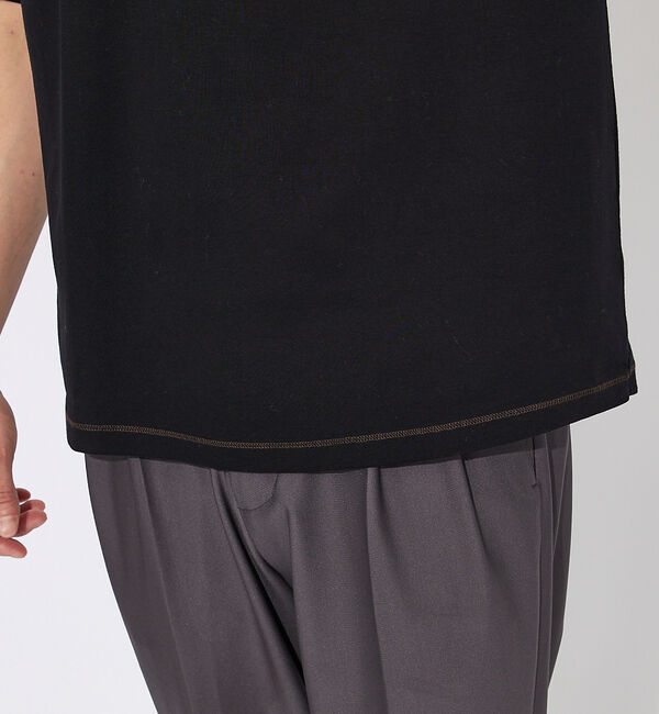 ABAHOUSE「【ロイヤルポンチ】シルクタッチ アトリエTシャツ」|Tシャツ・カットソー|