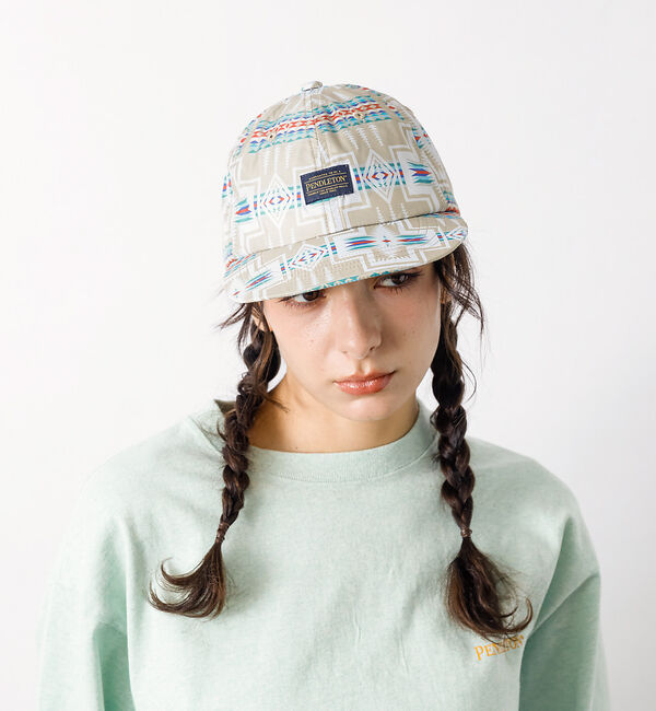 ABAHOUSE「【PENDLETON / ペンドルトン】ECOPET/6パネルキャップ/ハーディ」|その他|ベージュ