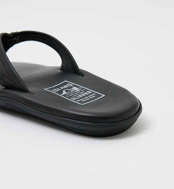 ABAHOUSE「【ISLAND SLIPPER / アイランドスリッパ】スムースレザー トングサ」|サンダル|