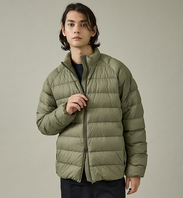 ABAHOUSE「【PYRENEX / ピレネックス】HMY028/ARIAL SC/アリアル ス」|ダウン|カーキ