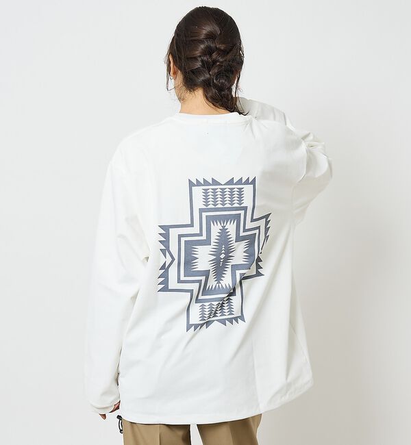 ABAHOUSE「【PENDLETON/ペンドルトン】CALCULO /カルキュロ/吸水速乾/Je」|Tシャツ・カットソー|オフホワイト