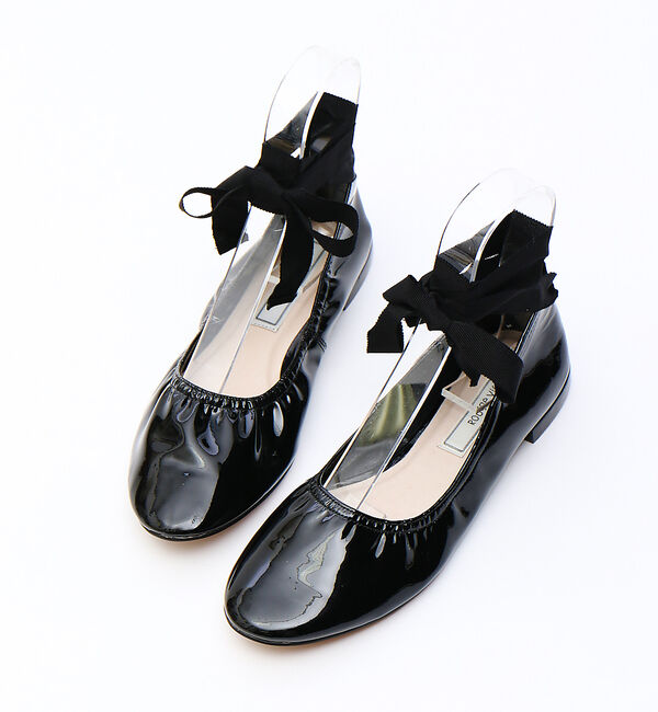 Rouge vif「リボン付バレエシューズ」|パンプス|