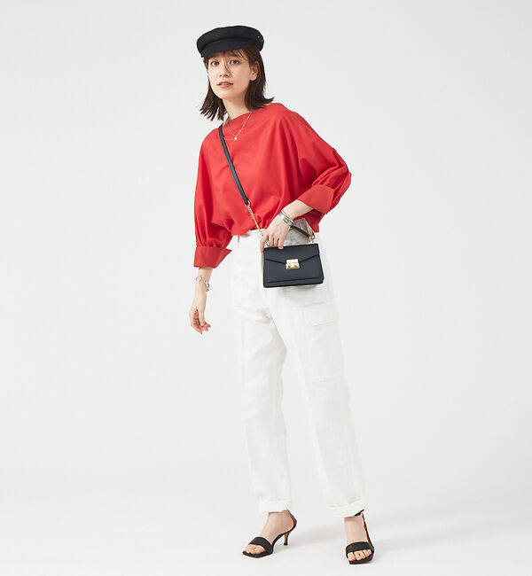 Rouge vif「ギャザースリーブブラウス」|シャツ・ブラウス|