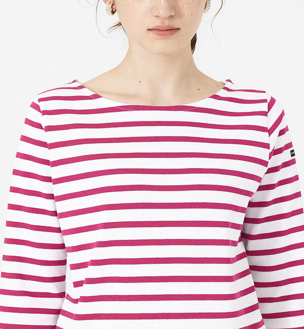 Rouge vif「【CHANTE CLAIR/シャントクレール】ボーダーロンT」|Tシャツ・カットソー|