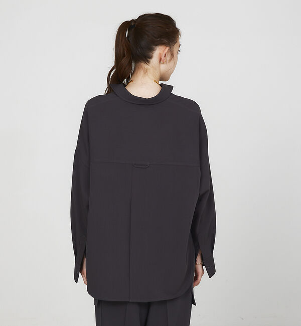 Rouge vif「【セットアップ対応】ツイルバックスリットシャツ」|シャツ・ブラウス|